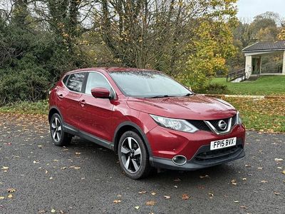 Red Used 2015 Nissan Qashqai N-TEC SUV | £6,399 (Fair price)