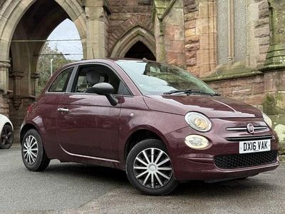 Red Used 2016 Fiat 500 Pop Hatchback | £4,295 (Fair price)