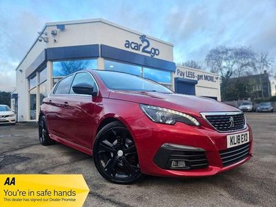 Red Used 2018 Peugeot 308 GT-line Hatchback | £9,498 (Fair price)