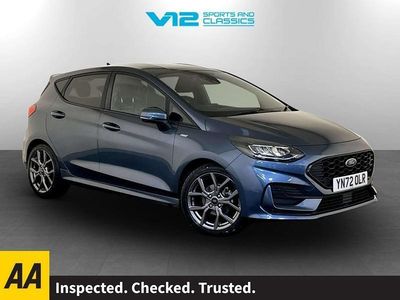 Blue Used 2022 Ford Fiesta ST-Line Hatchback | £12,995 (Fair price)