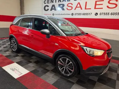 Used Vauxhall Crossland X Elite 81 HP (59 kW) 2018 Red SUV