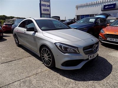 used Mercedes CLA220 CLAD WHITEART