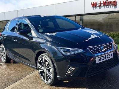 Used Seat Ibiza XCELLENCE Lux 115 HP (84 kW) 2024 Black Hatchback