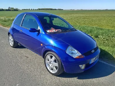 Used Ford SportKa SE 95 HP (69 kW) 2008 Blue Hatchback