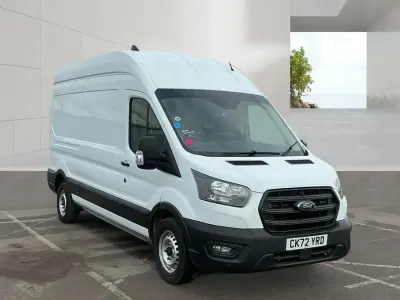 Used Ford Transit 130 HP (95 kW) 2022 White Van