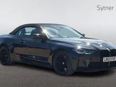 Used BMW M4 Cabriolet Competition Edition 503 HP (369 kW) 2022 Black Cabriolet