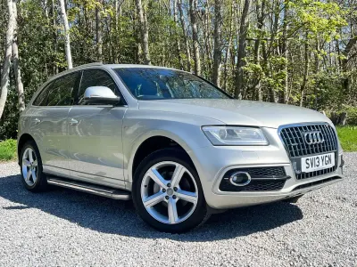Begagnad Audi Q5 S-Line 2013 Silver SUV