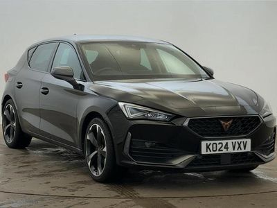 Midnight black Used 2024 Cupra Leon Hatchback | £18,990 (Fair price)