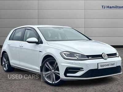 Used VW Golf VII R-line Edition 150 HP (110 kW) 2020 White Hatchback