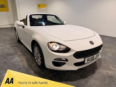 Used Fiat 124 Spider Classica 140 HP (102 kW) 2018 White Cabriolet