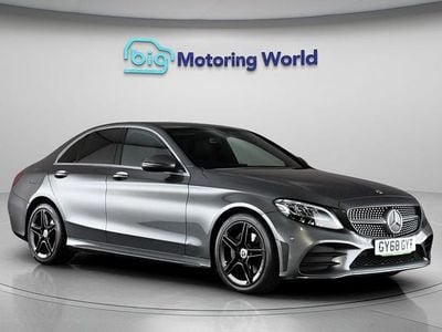 Used Mercedes C200 AMG line 184 HP (135 kW) 2018 Grey Sedan