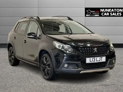 Used Peugeot 2008 GT-line 110 HP (80 kW) 2017 Black SUV