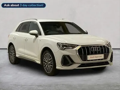 Used Audi Q3 S-Line 150 HP (110 kW) 2023 White SUV