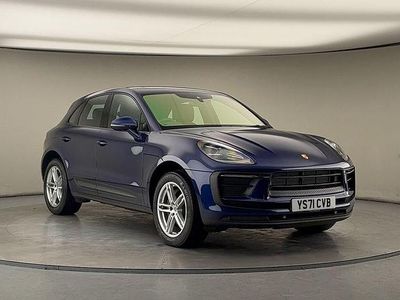 Used Porsche Macan 2021 Gentian blue metallic SUV