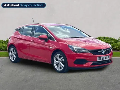 Używany Vauxhall Astra SRi 145 KM (106 kW) 2020 Czerwony Hatchback