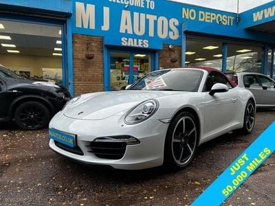 Used Porsche 911 Carrera S Cabriolet 400 HP (294 kW) 2013 White Cabriolet