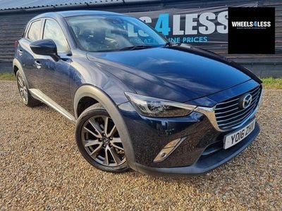 Used Mazda CX-3 Inclusive 105 HP (77 kW) 2016 Blue SUV