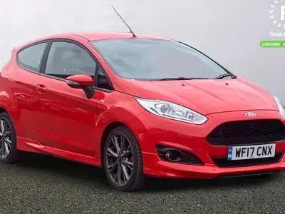 Used Ford Fiesta ST-Line 125 HP (91 kW) 2017 Red Hatchback