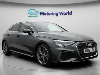 Used Audi A3 Sportback S-Line 110 HP (80 kW) 2022 Grey Hatchback