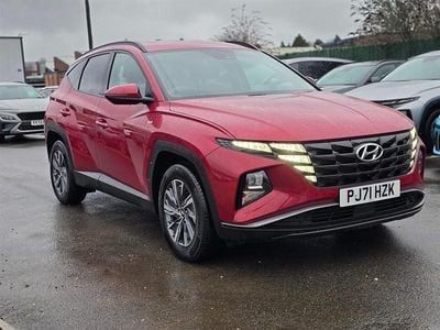 Red Used 2021 Hyundai Tucson SE SUV | £19,500 (Fair price)