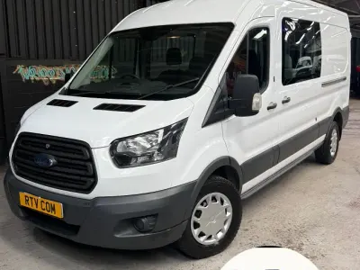 Used Ford Transit 130 HP (95 kW) 2017 White Van