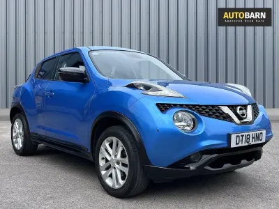 Used Nissan Juke S 115 HP (84 kW) 2018 Blue SUV