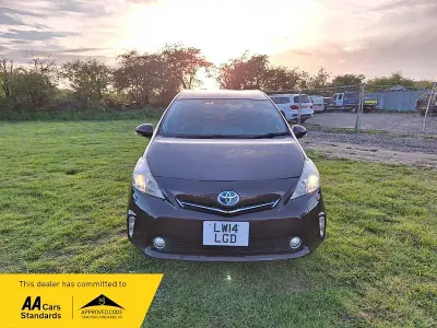 Used Toyota Prius Plus 136 HP (100 kW) 2014 Maroon