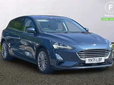 Used Ford Focus Titanium X 125 HP (91 kW) 2021 Blue Hatchback