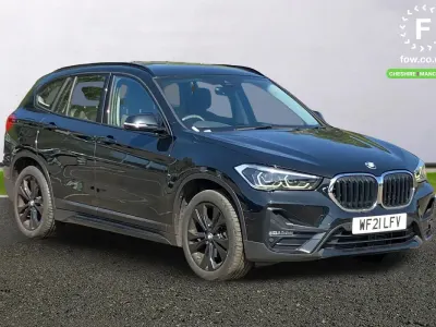 Used BMW X1 Sport Line 140 HP (102 kW) 2020 Black SUV