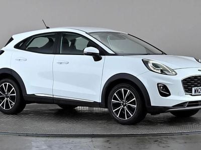 White Used 2021 Ford Puma Titanium Hatchback | £12,998 (Good price)