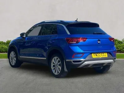 Używany VW T-Roc Style 150 KM (110 kW) 2022 Niebieski SUV
