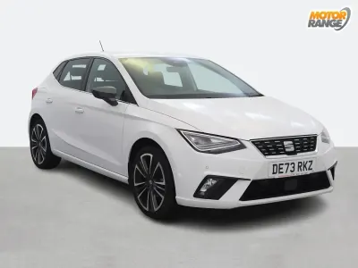 Używany Seat Ibiza XCELLENCE Lux 2023 Biały Hatchback