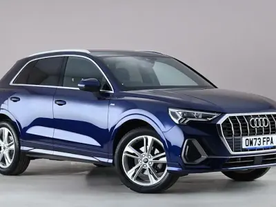Used Audi Q3 S-Line 150 HP (110 kW) 2023 Blue SUV