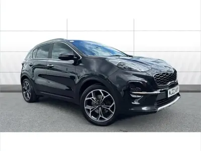 Used Kia Sportage GT-Line 177 HP (130 kW) 2021 Black SUV