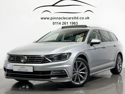 Used VW Passat R-line 190 HP (139 kW) 2017 Silver Estate
