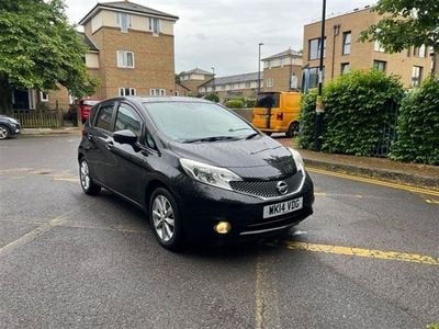 Używany Nissan Note S 98 KM (72 kW) 2014 Czarny Minivan