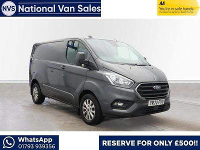 Used Ford Transit Custom Limited 130 HP (95 kW) 2022 Grey Van