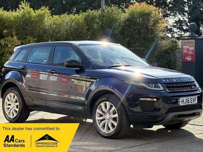 Blue Used 2016 Land Rover Range Rover evoque SE SUV | £8,290 (Good price)