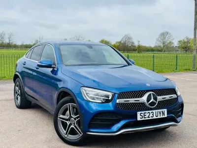 Used Mercedes GLC220 AMG line 2023 Blue SUV