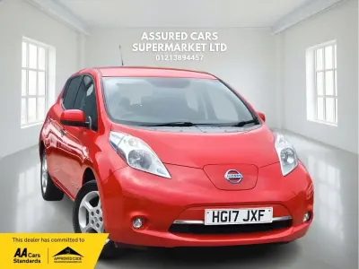 Usado Nissan Leaf Acenta 80 kW (109 HP) 2017 Vermelho Citadino