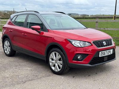 Used Seat Arona SE Technology 95 HP (69 kW) 2017 Red SUV