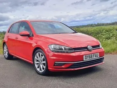 Used VW Golf VII GT 150 HP (110 kW) 2018 Red Hatchback