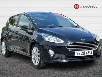 Usado Ford Fiesta Titanium 95 HP (69 kW) 2020 Preto Citadino
