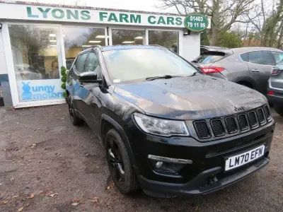 Used Jeep Compass Night Eagle 140 HP (102 kW) 2020 Black SUV