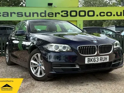 Used BMW 520 Comfort Edition 190 HP (139 kW) 2013 Blue Sedan