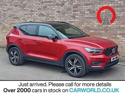 Used Volvo XC40 Inscription 150 HP (110 kW) 2019 Red SUV