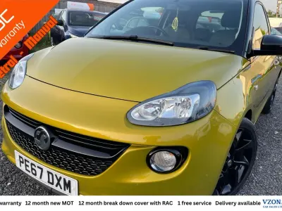 Used Vauxhall Adam S 70 HP (51 kW) 2017 Gold Hatchback