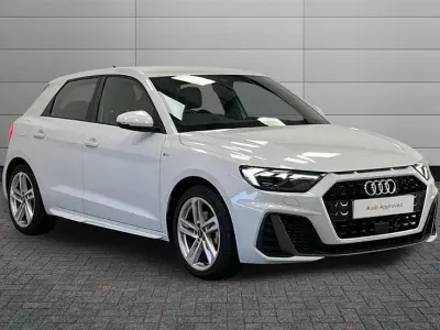 Used Audi A1 S-Line 150 HP (110 kW) 2022 Glacier white SUV