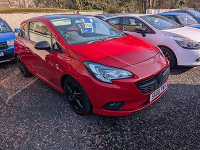 Used Vauxhall Corsa Edition 75 HP (55 kW) 2016 Red Hatchback