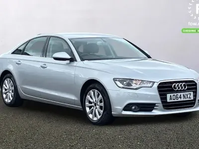 Begagnad Audi A6 Comfort 190 HK (139 kW) 2014 Silver Sedan